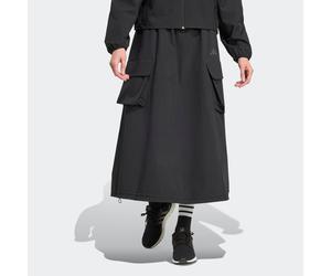 Sommerrock ADIDAS SPORTSWEAR "CITY TECH CARGO", Damen, Gr. L, schwarz, Obermaterial: 88% Polyamid, 12% Elasthan, Röcke, Cargo-Rock aus Ripstop Material (48348809-L) schwarz