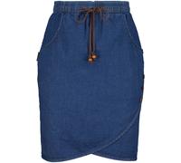 Sommerrock ALIFE & KICKIN, Damen, Gr. L, blau (schwarz denim), 95% Baumwolle, 5% Elasthan, Röcke (27576658-L) schwarz denim