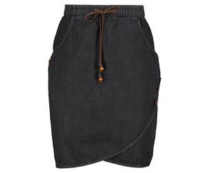 Sommerrock ALIFE & KICKIN, Damen, Gr. M, schwarz (schwarz denim), 95% Baumwolle, 5% Elasthan, Röcke (53741917-M) schwarz denim
