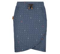 Sommerrock ALIFE & KICKIN "Damen LucyAK B Sommerrock", Damen, Gr. S, blau (marine melange), 60% Baumwolle, 40% Polyester, Röcke (36261803-S) marine melange