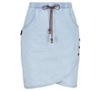 Sommerrock ALIFE & KICKIN "Damen LucyAK DNM A", Damen, Gr. XS, blau (light denim), 95% Baumwolle, 5% Elasthan, Röcke (23995738-XS) light denim
