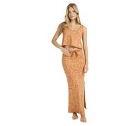 Sommerrock BILLABONG "Embers Midi", Damen, Gr. S, tangerine, Obermaterial: 100% Walkfrottier;, Röcke (61592252-S) tangerine