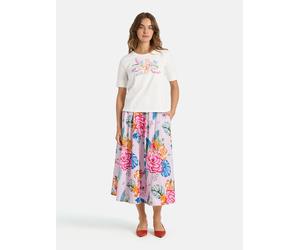 Sommerrock LIEBLINGSSTÜCK "RaniaL", Damen, Gr. 38, 305p1, pastel pink, Obermaterial: 70% Baumwolle, 27% Polyamid, 3% Elasthan, A-Linie, Röcke, mit 70% Baumwolle (64029408-38) 305p1, pastel pink