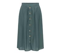 Sommerrock ONLY "ONLMILANO AOP LIFE LONG SKIRT WVN NOOS", Damen, Gr. S, balsam grün, Web, Obermaterial: 100% Viskose, unifarben, lang, Röcke, Viskose (83453447-S) balsam grün