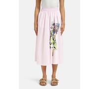 Sommerrock SMITH & SOUL, Damen, Gr. 42, rosa, Web, Material: 70% Baumwolle, 27% Polyamid, 3% Elasthan, bedruckt, regular fit, Röcke, mit Elastikbund (53403856-42) rosa