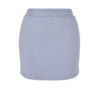 Sommerrock URBAN CLASSICS "Urban Classics Damen Ladies Organic Terry Mini Skirt", Damen, Gr. M, violablau, 100% Baumwolle (Bio), unifarben, normal, Röcke (82883308-M) violablau