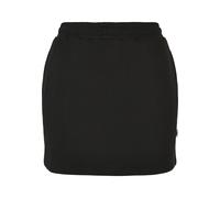 Sommerrock URBAN CLASSICS "Urban Classics Damen Ladies Organic Terry Mini Skirt", Damen, Gr. S, schwarz, 100% Baumwolle (Bio), unifarben, normal, Röcke (90113028-S) schwarz