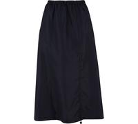 Sommerrock URBAN CLASSICS "Urban Classics Damen Ladies Ripstop Parachute Midi Skirt", Damen, Gr. S, schwarz, 100% Polyester, unifarben, normal, Röcke (27948833-S) schwarz