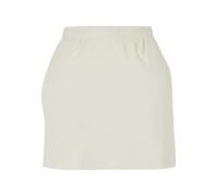 Sommerrock URBAN CLASSICS "Urban Classics Damen Ladies Towel Mini Skirt", Damen, Gr. M, beige (paleweiß), 100% Baumwolle, unifarben, normal, Röcke (47994708-M) paleweiß