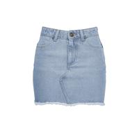 Sommerrock URBAN CLASSICS "Urban Classics Ladies Heavy Mini Denim Skirt", Damen, Gr. 30, new light blau washed, 100% Baumwolle, unifarben, slim fit, Röcke (52667223-30) new light blau washed