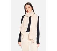 Schal BETTY BARCLAY "Damen mit Plissee", Damen, Gr. ACC, grau beige, Web, Polyester, Modetücher Schal (39347338-0) grau beige