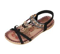 Sommerschuhe Damen Camper Schuhe Damen Herbstschuhe Sommer Flache Sandaletten Elegant Sandals Strand Schuhe orthopädische Damenschuhe bequem Leinenschuhe leichte Sommerschuhe