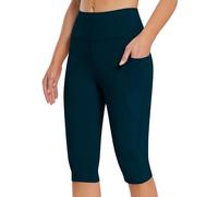 Sonderangebote Restposten Leggings Für Damen Mit Taschen Yogahose Damen Hohe Taille Damen Caprihose Sommer 3/4 Damen Radlerhose Sport Gymnastikhose Frauen Große Größen Tages Deal Sonderangebote