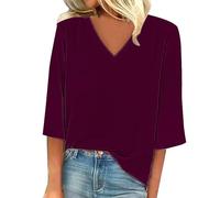 Sonderangebote Restposten Muselinbluse Damen Oversize Tshirt Damen Knoepfe Sommeroberteile Damen Kurzarm Shirt Damen Elegant Yoga Top Damen Locker Bluse Damen Groesse 50 Damen Große Größen Sale