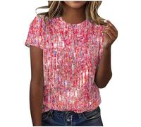 Sonderangebote Schnäppchen Bluse Leopardenmuster Damen Rock Tshirt Damen Glitter Girls Kleidung Shirt Dunkellila Damen Schwarzes Bauchfreies Top Damen Sale Marken Blitzangebote