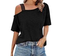 Sonderangebote Schnäppchen Hawaii Bluse Damen Damen Tshirt with Mit Knopf Grünes Oberteil Damen Sexy Shirt Damen Carmen Ausschnitt Top Rockabilly Damen Marken Oberteile Damen Sale