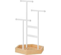 SONGMICS Schmuckständer in Weiß - (B)20,5 x (H)36 x (T)18 cm - 23% | Schmuckkaesten