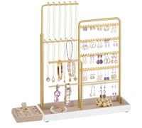 Schmuckständer aus Metall mit Samttablett