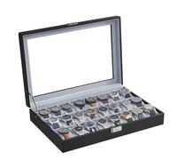 Große Uhrenbox für 24 Uhren