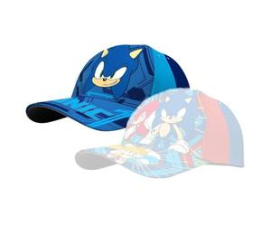 Sonic Cap aus Baumwolle Coole Baseballkappe für Kinder 52 Blau