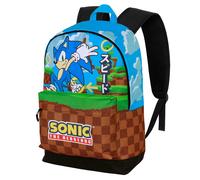 Sonic The Hedgehog - SEGA Greenhill-FAN HS Rucksack 2.2, Mehrfarbig, 31 x 44 cm, Kapazität 24 L
