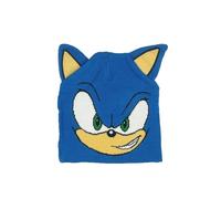 SONIC THE HEDGEHOG Mütze Kinder Sonic mit Ohren | Beanie | kleine Geschenke für Jungen Winter-Mütze | Strickmütze (DE/NL/SE/PL, Numerisch, 54, Blau)
