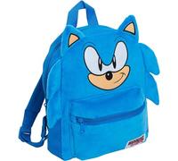 Sonic The Hedgehog Offizieller 3D Plüsch Rucksack Kinder Jungen Mädchen Sega Schule Buch Mittagessen Sport Reise Tasche Rucksack