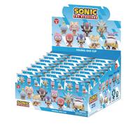 Sonic the Hedgehog PVC-Taschenanhänger Flocking Series 5 Display (24)