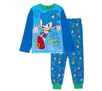 Sonic the Hedgehog Pyjamas für Kinder Jungen Sega Game On Pjs T-Shirt + Loungepants Set in voller Länge