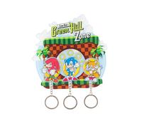 Sonic the Hedgehog Schlüsselbrett inkl. 3 Schlüsselanhänger