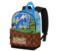 Karactermania Sonic The Hedgehog Sega Greenhill Small Fan Hs Backpack Blau