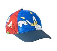 Sonic Verstellbare Kindermütze für Jungen und Mädchen - Sonic Cap mit gebogenem Schirm für Sommer, Park und Strand
