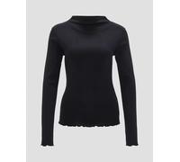 Opus - Rippshirt - Soninchen schwarz - Gr. - 44