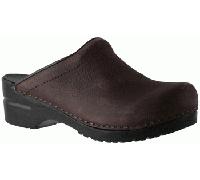 Medizinische Clogs Sanita Original Sonja Textur Öl Braun-Schuhgröße 39