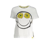 Sonnenblumen-Smiley-Gesicht T-Shirt XL