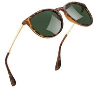 Sonnenbrille Damen Polarisiert Rund Retro UV400 Vintage für Herren