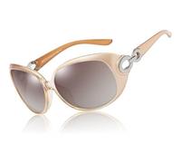 Sonnenbrille Damen Polarisiert Übergroß Mode 100% UV-Schutz
