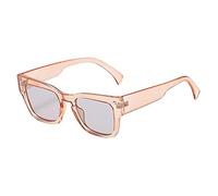 Sonnenbrille Für Damen Herren Retro Fashion Street Schnapsgläser Unisex Pc Rahmen Sonnenbrillen Frauen Schmales Gesicht Polarisierte Marken Stylisch Polarisiert Schwarz Pilotenbrille Elegant Orange