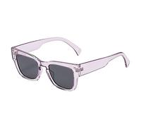Sonnenbrille Für Damen Herren Retro Fashion Street Schnapsgläser Unisex Pc Rahmen Sonnenbrillen Frauen Schmales Gesicht Polarisierte Marken Stylisch Polarisiert Schwarz Pilotenbrille Elegant Lila