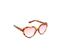 Sonnenbrille "Heart", Damen, bunt (rosa), COLLEZIONE ALESSANDRO, Sonnenbrillen Sonnenbrille, Rahmen in Leooptik (23629320-0) rosa