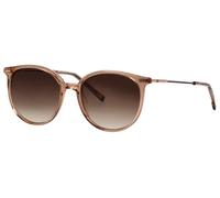 Sonnenbrille HUMPHREY´S EYEWEAR "Modell 585345", Herren, beige (sand, grau), leicht transparent, Sonnenbrillen Sonnenbrille, Form Karree/Eckig, Logoschriftzug auf Bügel, Kombifassung (64266566-0)