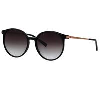 Sonnenbrille HUMPHREY´S EYEWEAR "Modell 585353", Damen, schwarz, leicht glänzend, Sonnenbrillen Sonnenbrille, Form Panto, Logoschriftzug auf Bügel, Kombifassung (33906814-0) schwarz