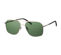 Sonnenbrille HUMPHREY´S EYEWEAR "Modell 586150", Herren, gold, gemustert, leicht glänzend, Sonnenbrillen Sonnenbrille, Form Panto, Logoschriftzug auf Bügel, Metallfassung (95633834-0) gold