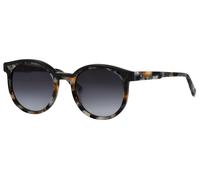 Sonnenbrille HUMPHREY´S EYEWEAR "Modell 588198", Damen, grau havanna, gemustert, leicht glänzend, Sonnenbrillen Sonnenbrille, Form Panto, Logoschriftzug auf Bügel, Kunststofffassung (98323848-0) grau