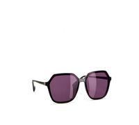Sonnenbrille LASCANA, Damen, schwarz, lila, Sonnenbrillen Sonnenbrille, Trendy Sonnenbrille mit UV Schutz, Damenbrille (22942735-0) schwarz, lila