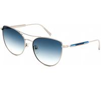 Longchamp Damen-Sonnenbrille in Silber - 76% | Größe 58 | Damen Brillen