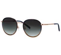 Sonnenbrille MARC O'POLO "Marc O'Polo EYEWEAR Sonnenbrille", Damen, rosa (blau verlauf, roségold), Sonnenbrillen Sonnenbrille (58976119-0) blau verlauf, roségold