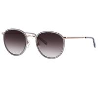 Sonnenbrille MARC O'POLO "Modell 505105", Damen, rosa (rosegoldfarben), leicht glänzend, leicht transparent, mehrfarbig, Sonnenbrillen Sonnenbrille, Panto-Form (41077816-0) rosegoldfarben