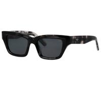 Sonnenbrille MINI EYEWEAR "Modell 746032", Damen, schwarz grau havanna, gemustert, Sonnenbrillen Sonnenbrille, Form CatEye, Logoschriftzug auf Bügel, Kunststofffassung (30337705-0) schwarz grau havann