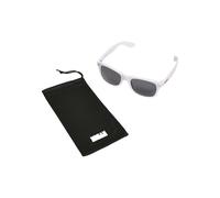 Sonnenbrille MISTERTEE "MisterTee Unisex NASA Sunglasses MT", Damen, weiß (weiß, rot), Sonnenbrillen Sonnenbrille (40472826-0) weiß, rot